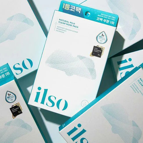 ilso Natural Mild Clear Nose Pack 5 sets