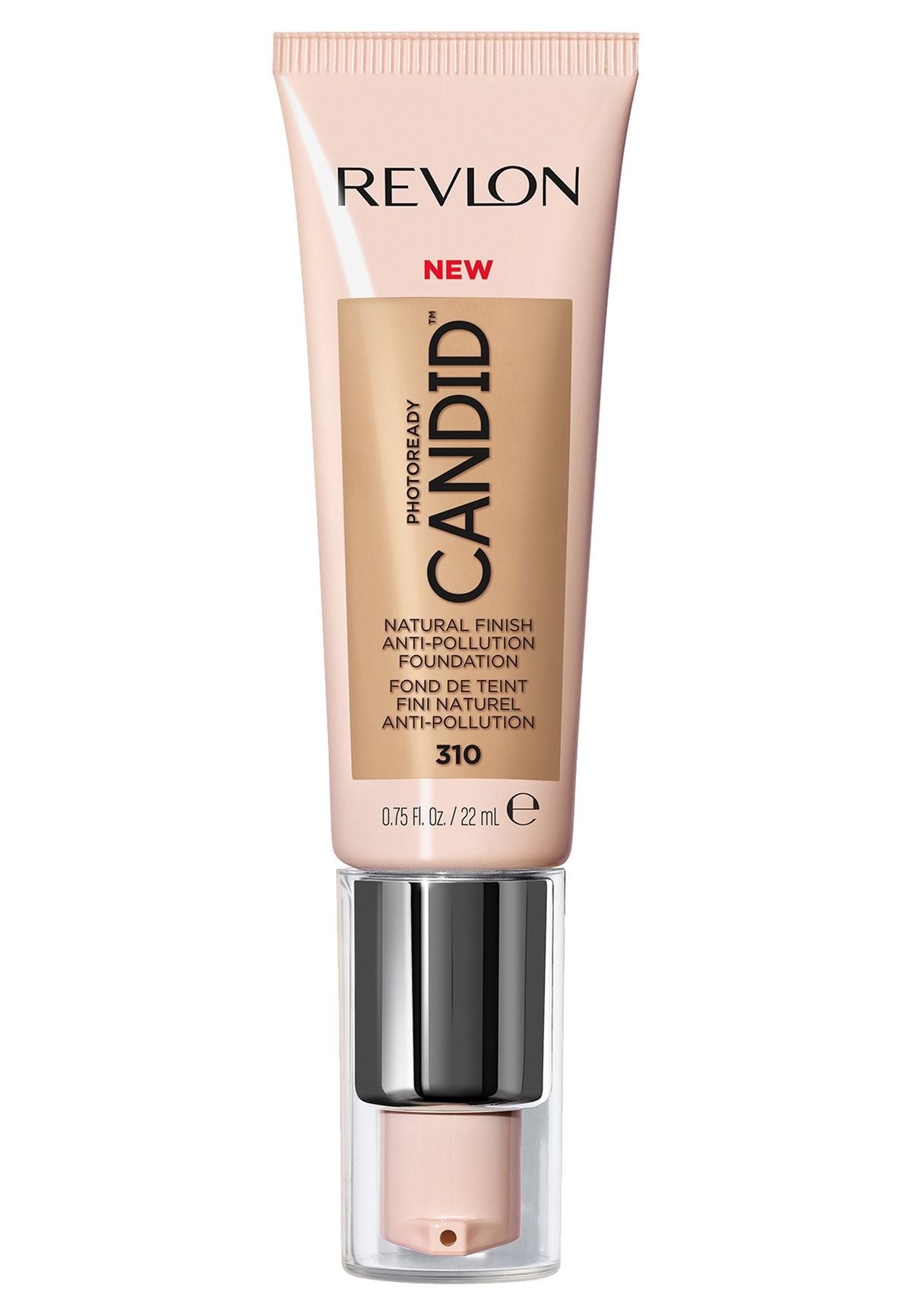 REVLON PhotoReady Base sincera de acabado natural, con ingredientes anticontaminantes, antioxidantes y antiluz azul.