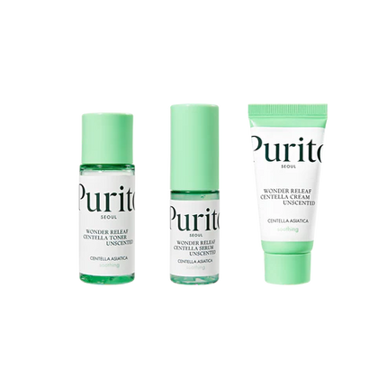 Purito Wonder Releaf Centella Mini Kit Unscented