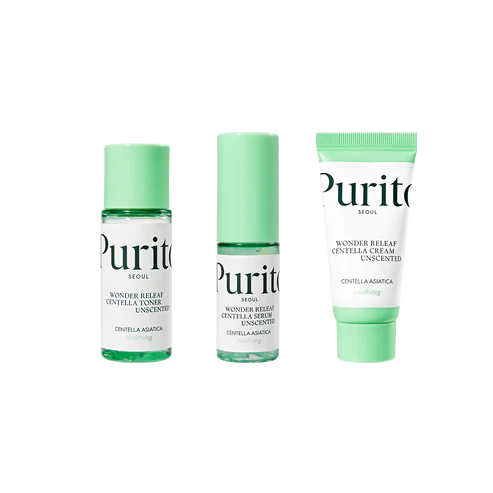 Purito Wonder Releaf Centella Mini Kit Unscented