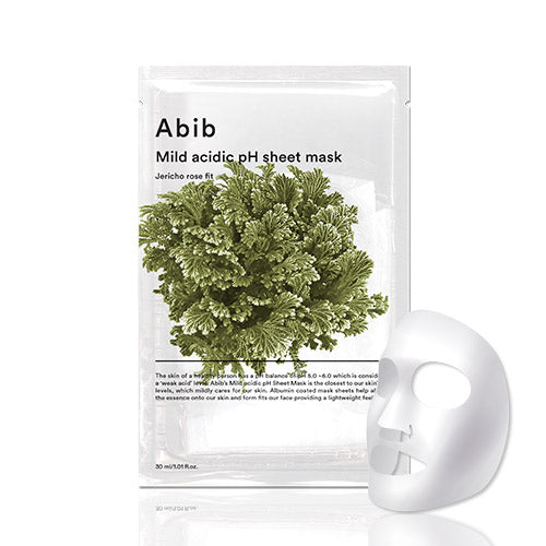Abib Mild Acidic pH Sheet Mask Jericho Rose Fit – 1 mascarilla / 30 ml