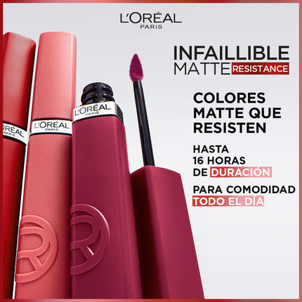 L'Oreal Paris Infallible Matte Resistance Liquid Matte Lipstick
