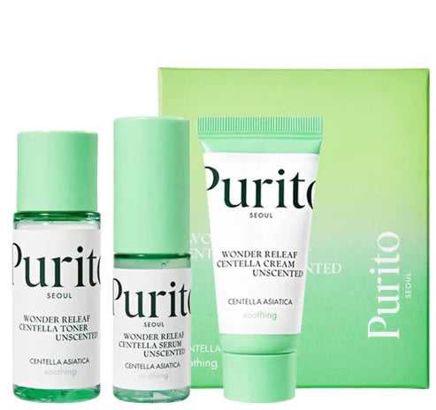 Purito Wonder Releaf Centella Mini Kit Unscented
