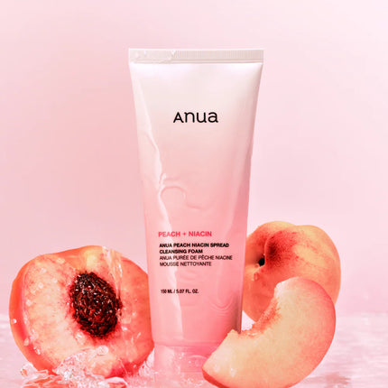Anua – Peach Niacin Spread Cleansing Foam 150ml