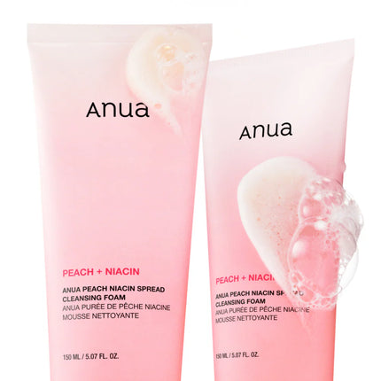 Anua – Peach Niacin Spread Cleansing Foam 150ml