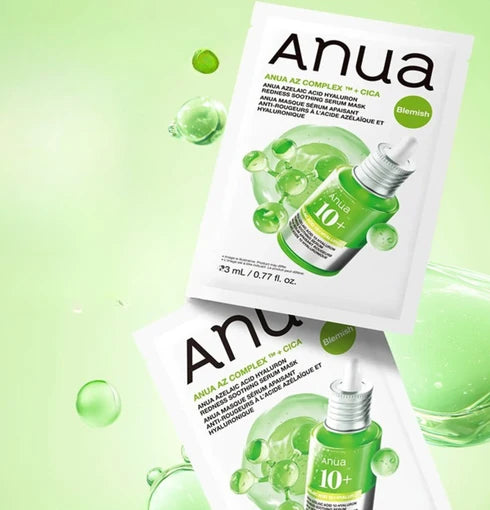 Anua Azelaic Acid Hyaluron Redness Soothing Serum Mask – 23 ml