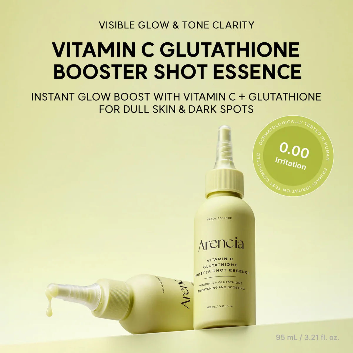 Arencia Vitamin C Glutathione Booster Shot Essence – Esencia Iluminadora 95 ml