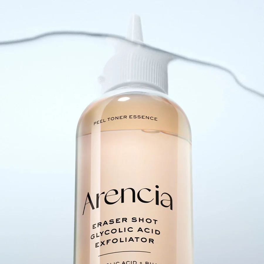 ARENCIA Eraser Shot Glycolic Acid Exfoliator – Tónico Ácido Glicólico 10% 200 ml