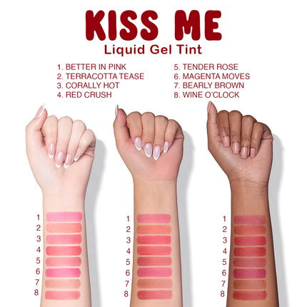 Beauty Creaciones Kiss Me Liquid gel Tint