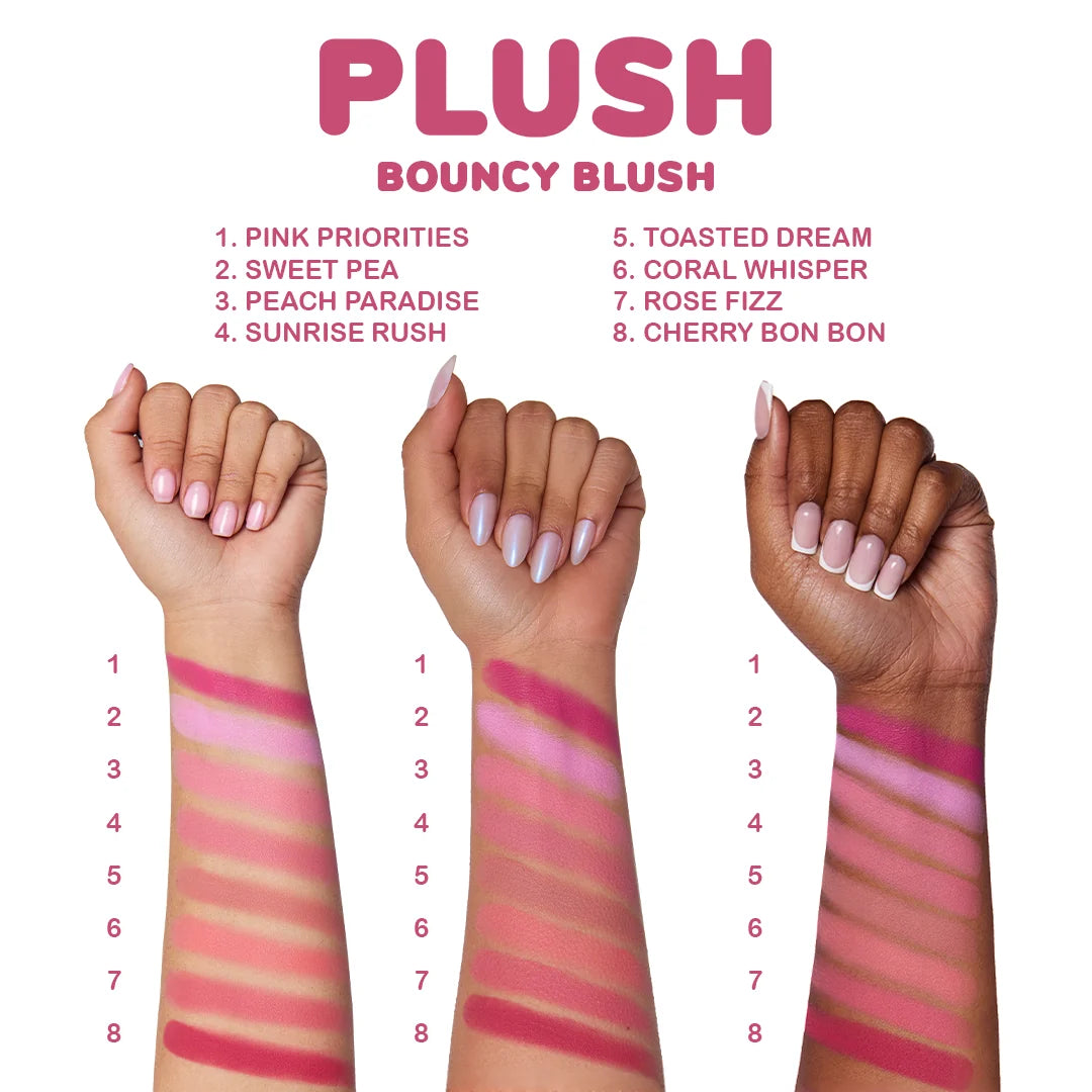 Beauty Creations Plush Bouncy Blush – Rubor Cream-to-Powder