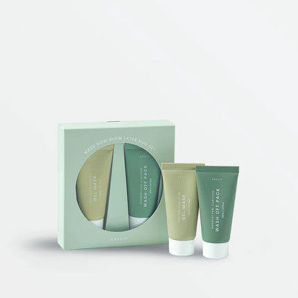 Axis-Y Mask Now Glow Later Duo Set ( Mugwort Pore Clarifying (30ml) + New Skin Resolution Gel(30ml)