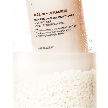 Anua Tonico iluminador Rice 70 Glow Milky Toner 250ml