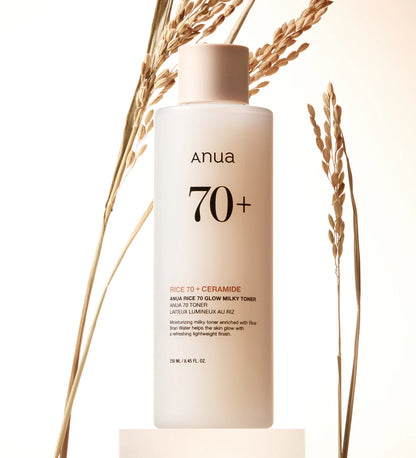 Anua Tonico iluminador Rice 70 Glow Milky Toner 250ml