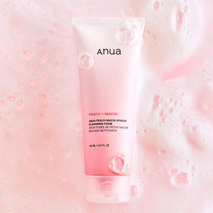 Anua – Peach Niacin Spread Cleansing Foam 150ml