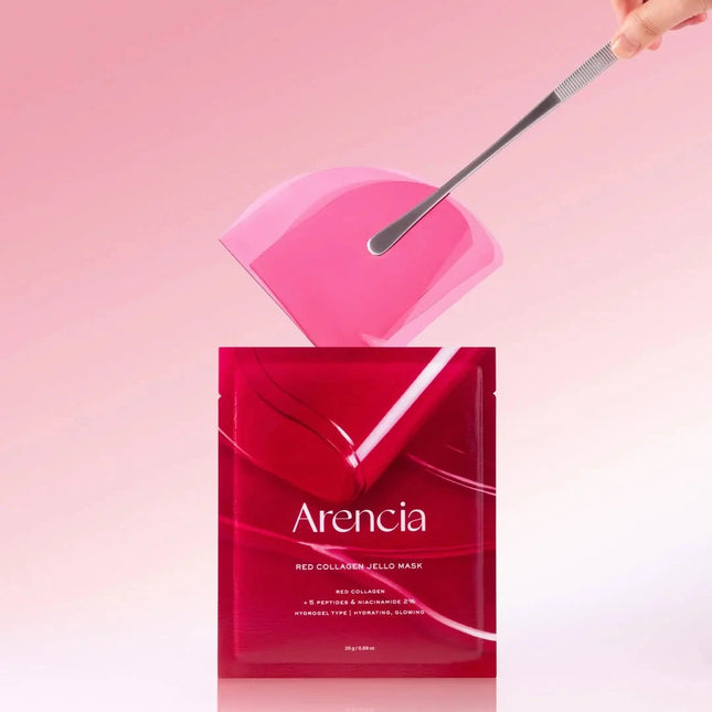 Arencia Red Collagen Jello Mask 25g*4EA