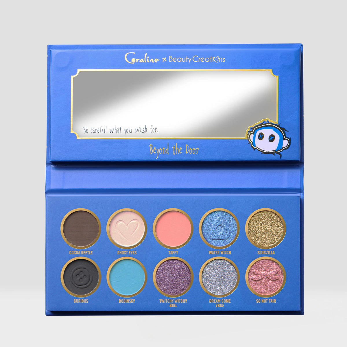 Beauty Creations x Coraline “Beyond the Door” 10 Color Palette