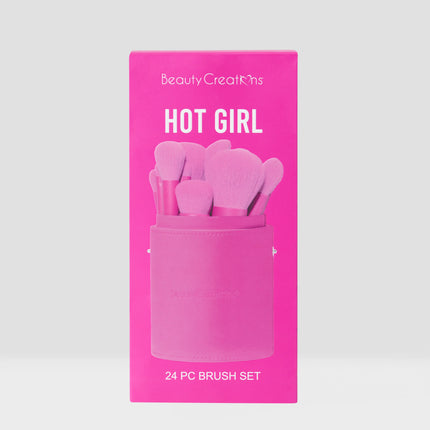 Beauty Creations Set de Brochas 24 Piezas Hot Girl