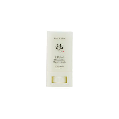 Beauty of Joseon Matte Sun Stick Mugwort+Camelia (SPF 50+ PA++++) Protección Solar en Barra