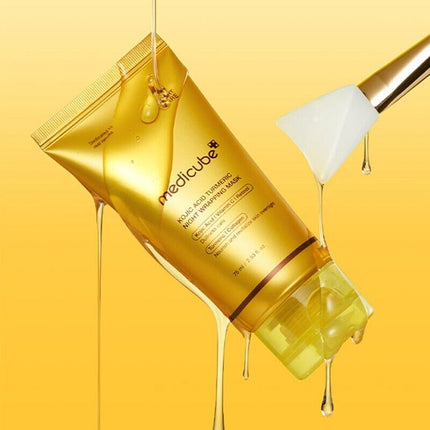 Medicube Mascarilla de cúrcuma con ácido kójico para toda la noche 75ml