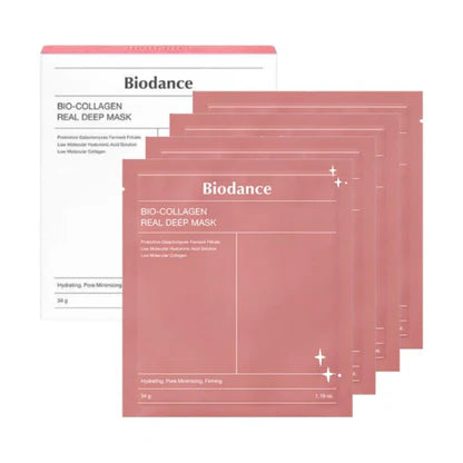 Biodance Bio Collagen- Real Depp Mask - Pack 4 mascarillas