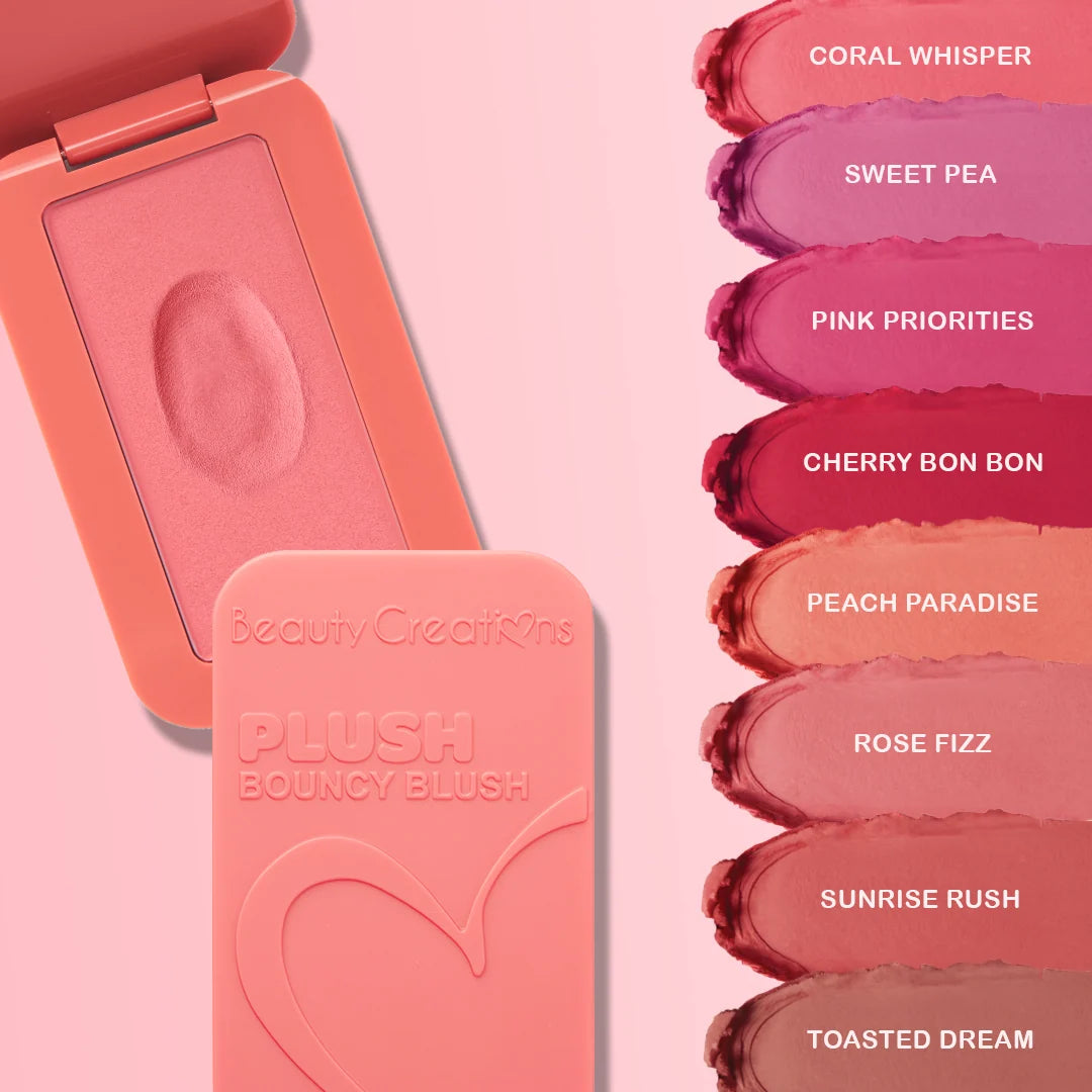 Beauty Creations Plush Bouncy Blush – Rubor Cream-to-Powder