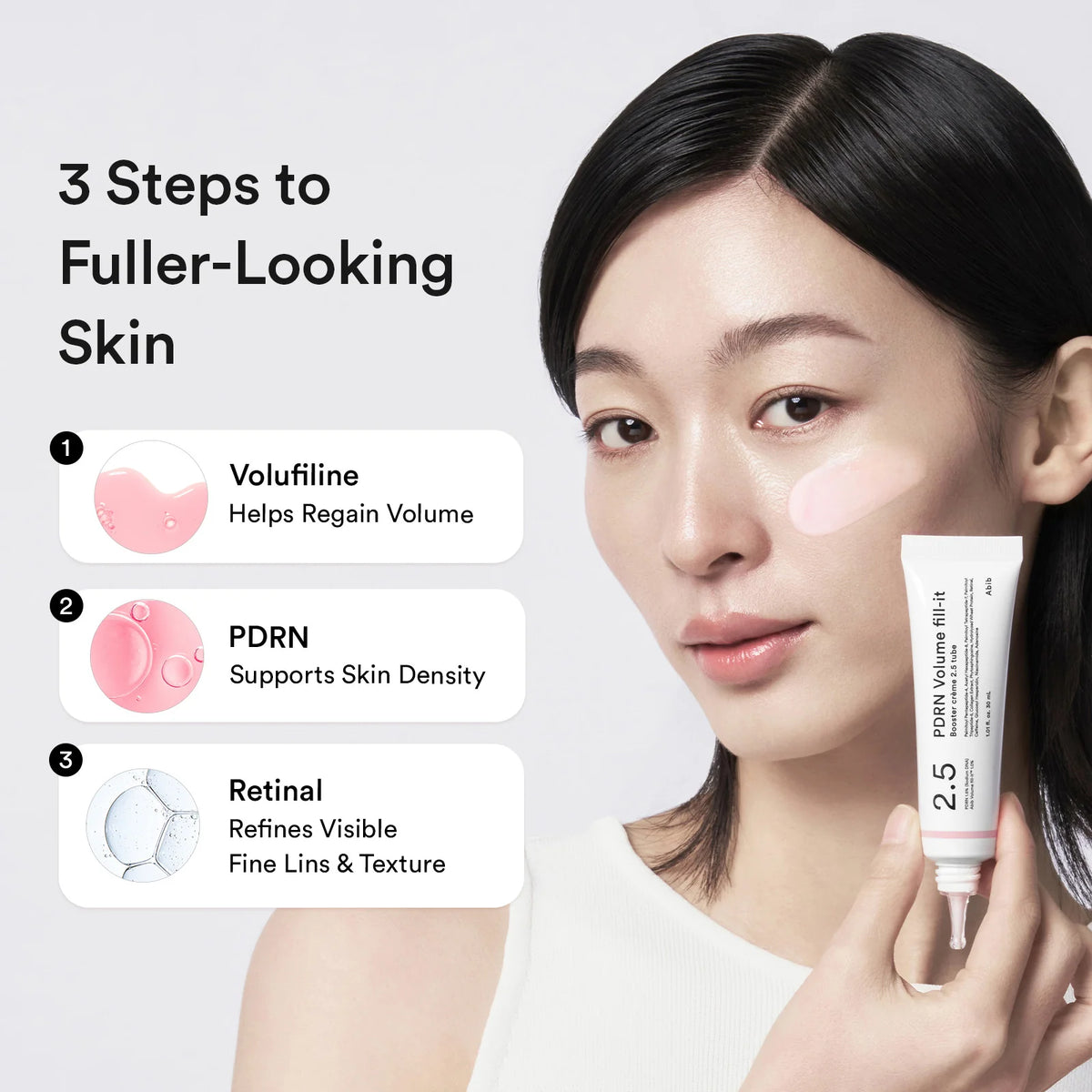 Abib PDRN Volume Fill-It Booster Cream – Crema Reafirmante y Voluminizadora 30ml