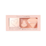 Kit de Polvos y Borlas Bye Filter Setting Powder & Puff Beauty Creations