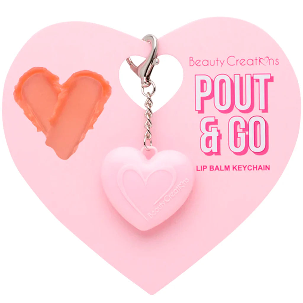 Beauty Creations Pout & Go Lip Balm Keychain