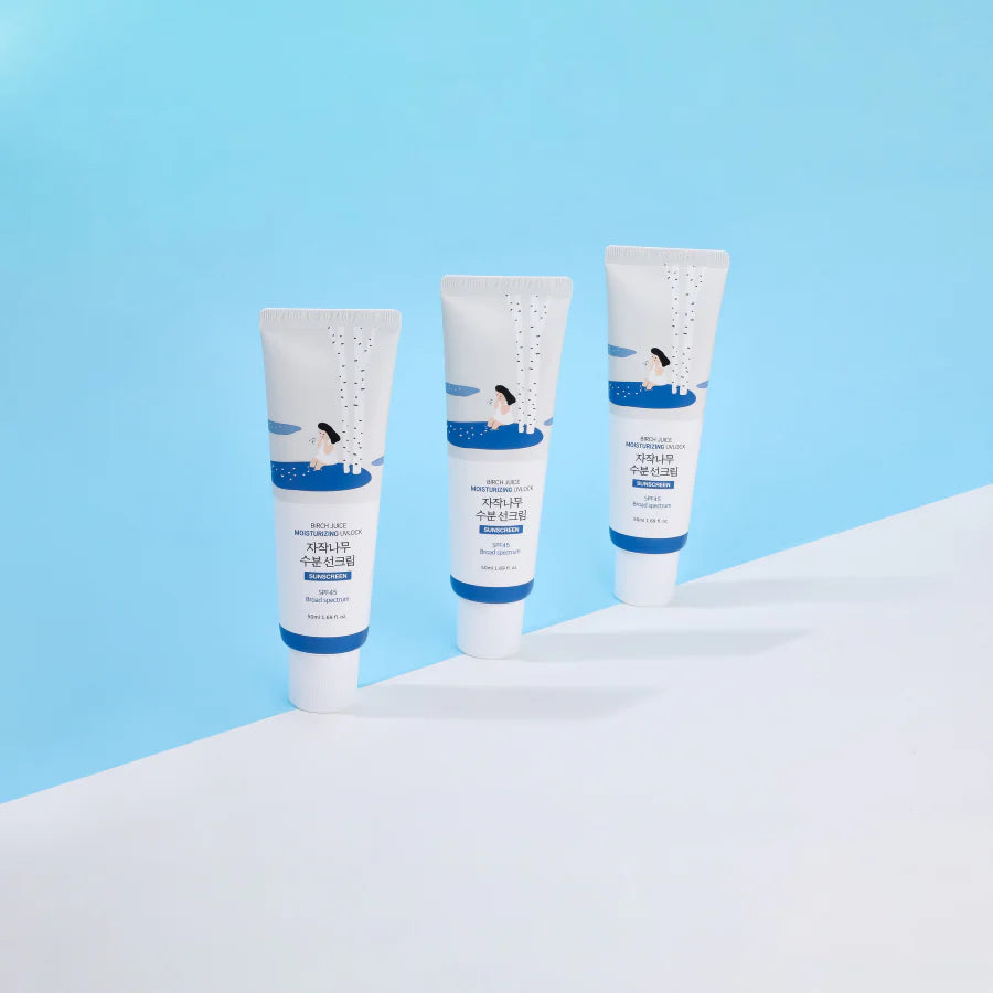 Round Lab Birch Moisturizing Sunscreen UVLock SPF 45+ Broad Spectrum 50ml