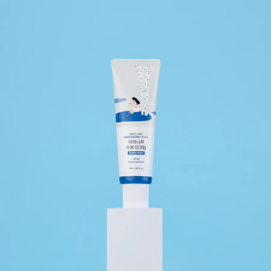 Round Lab Birch Moisturizing Sunscreen UVLock SPF 45+ Broad Spectrum 50ml