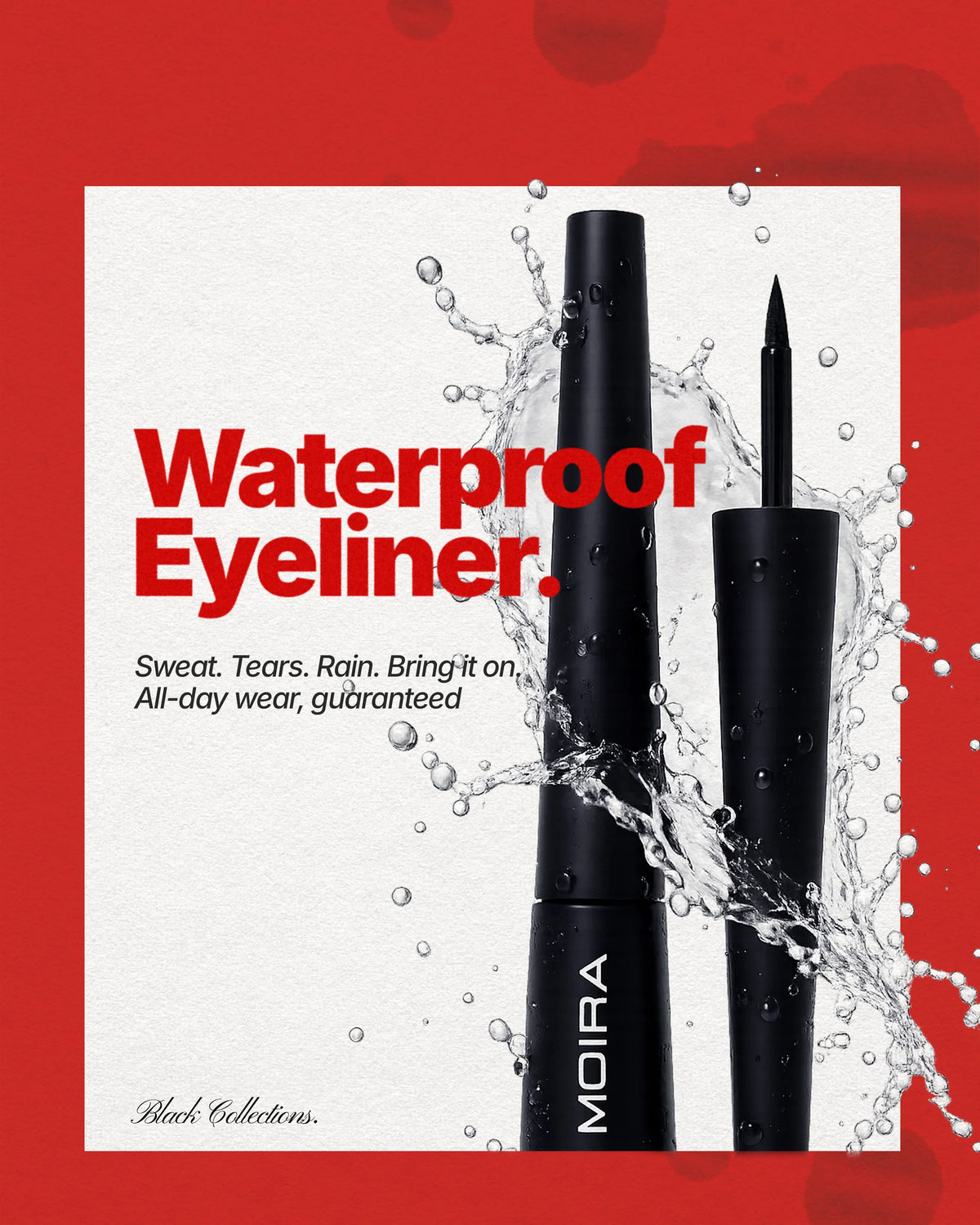 Moira 24HR Nano Ink Liner -001, Black