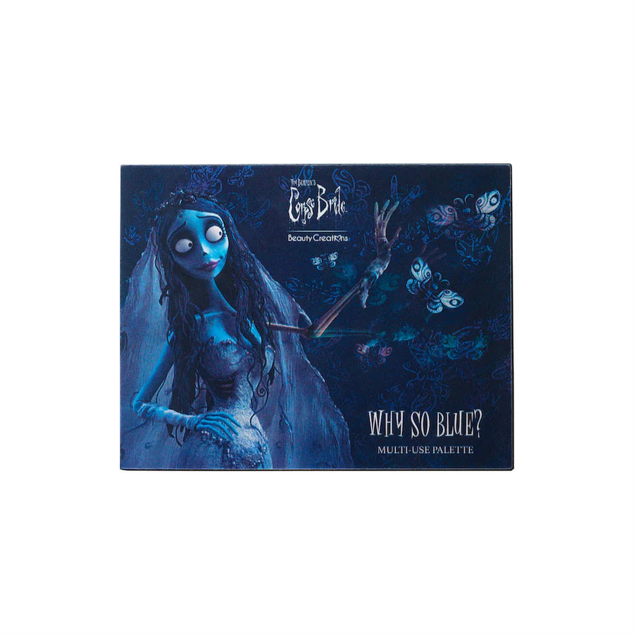 Paleta "Why So Blue?" de Tim Burton's Corpse Bride x Beauty Creations