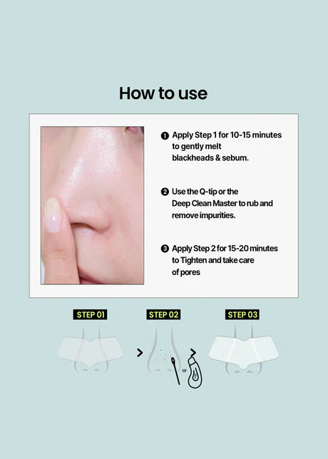 ilso Natural Mild Clear Nose Pack 5 sets