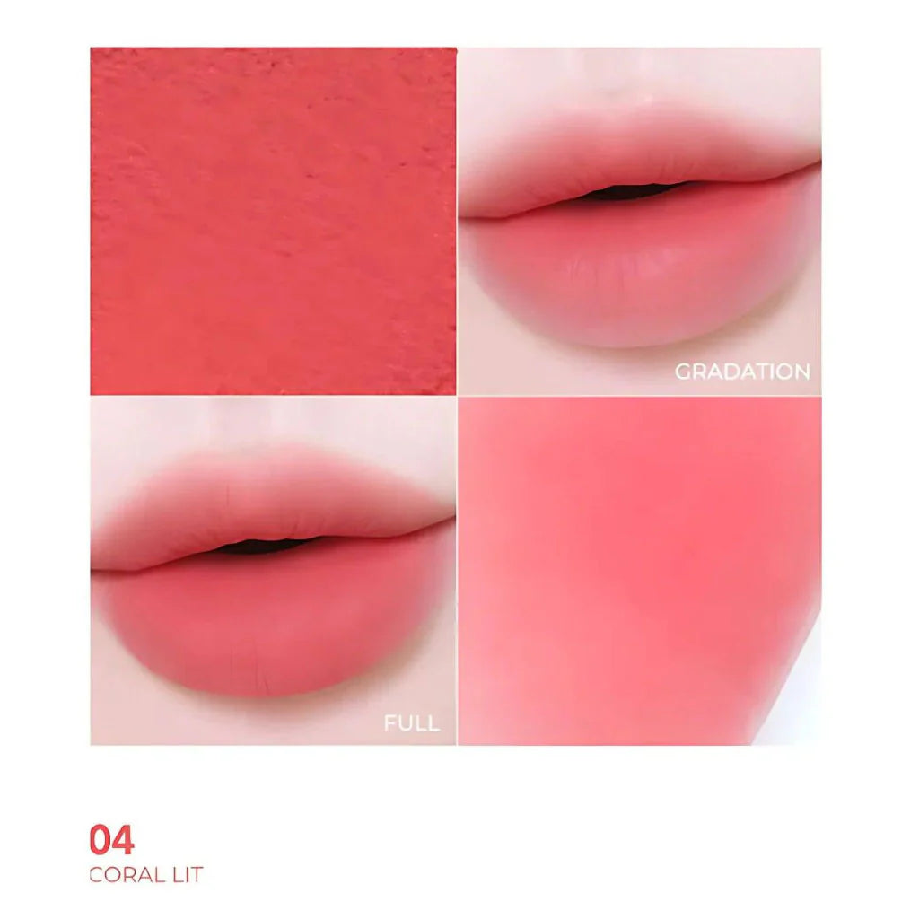 Colorgram Nude Blur Tint | Tinte para labios y mejillas mate de terciopelo suave