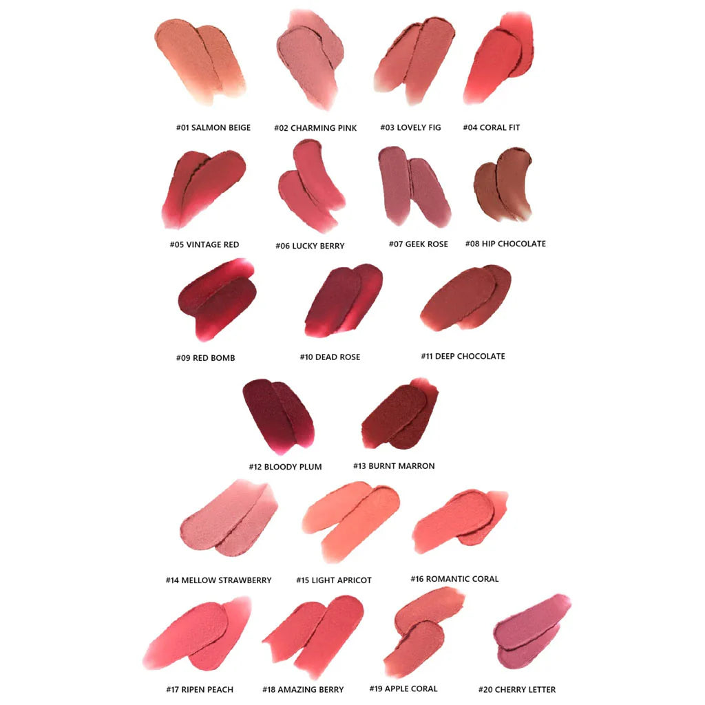 Colorgram Nude Blur Tint | Tinte para labios y mejillas mate de terciopelo suave