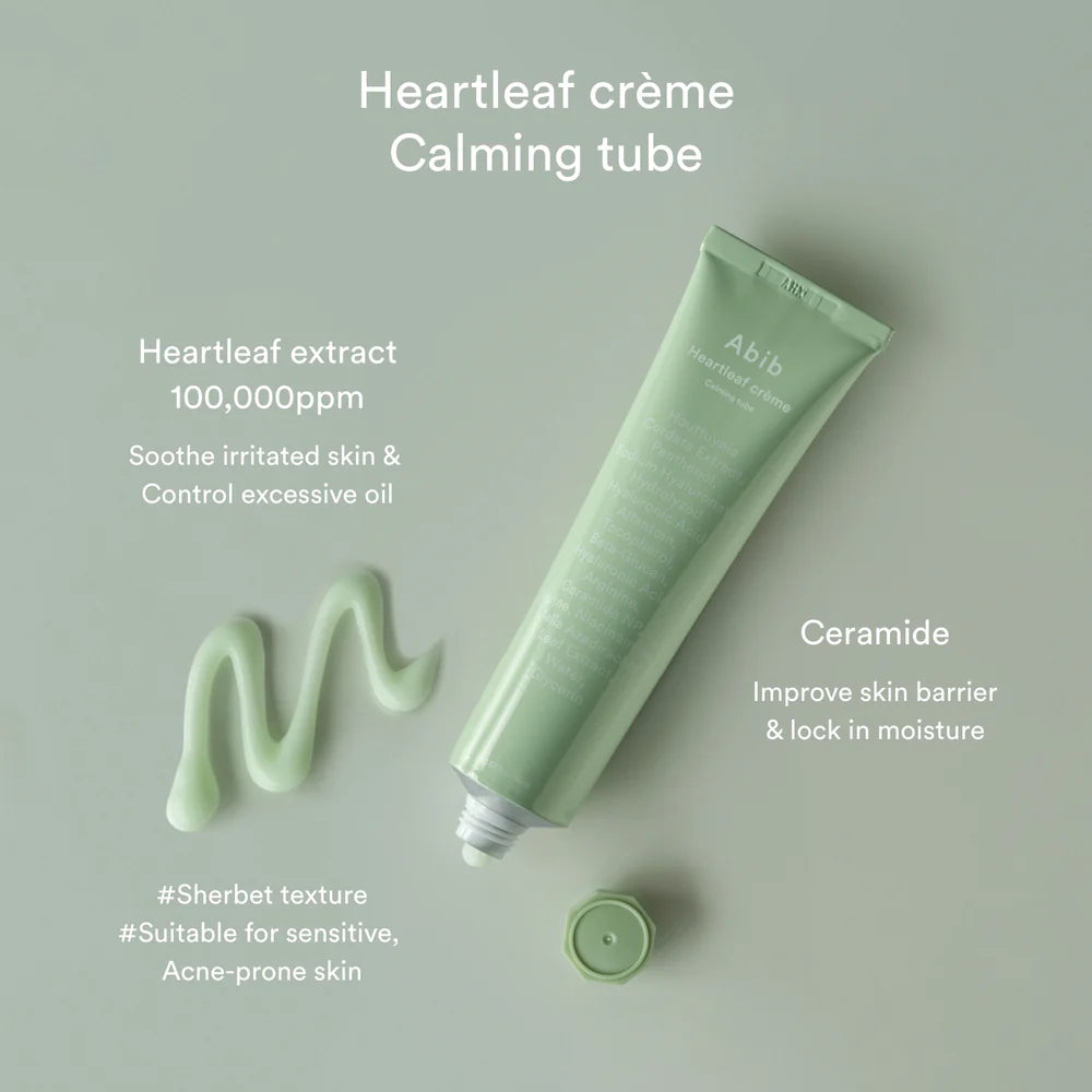 Abib Heartleaf Creme Calming Tube- Crema Facial Calmante 75ml