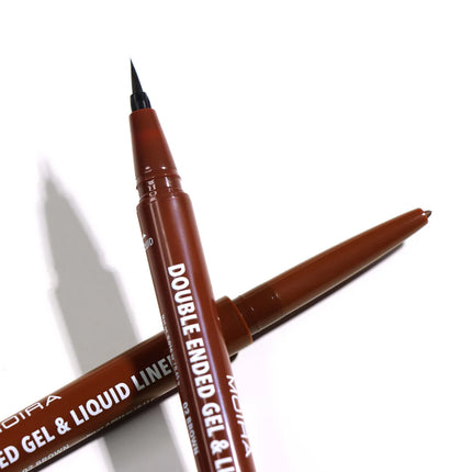 Moira Delineador Liquido y en gel doble punta