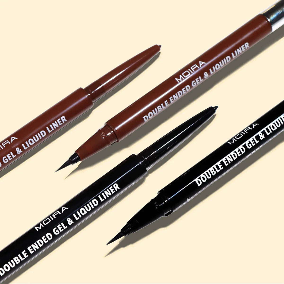 Moira Delineador Liquido y en gel doble punta