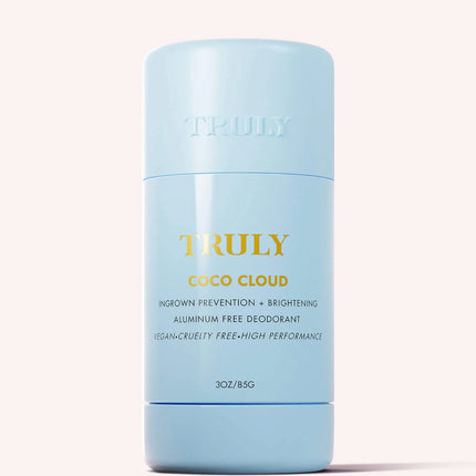 Truly Desodorante Coco Cloud para la prevención de vellos encarnados y el aclarado
