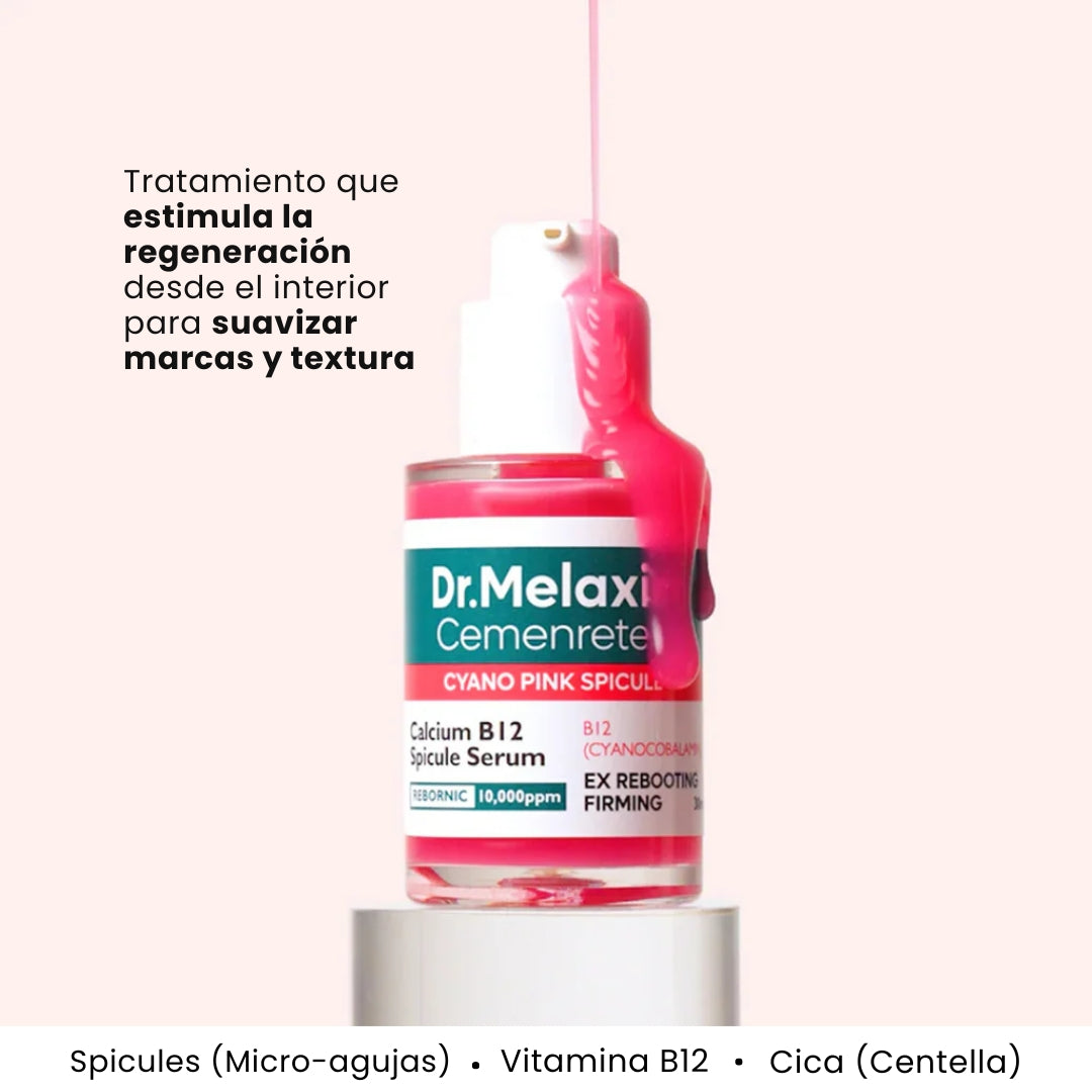 Dr. Melaxin Cemenrete Cyano Pink Spicule Serum – Sérum Rosa con Espículas 30 ml