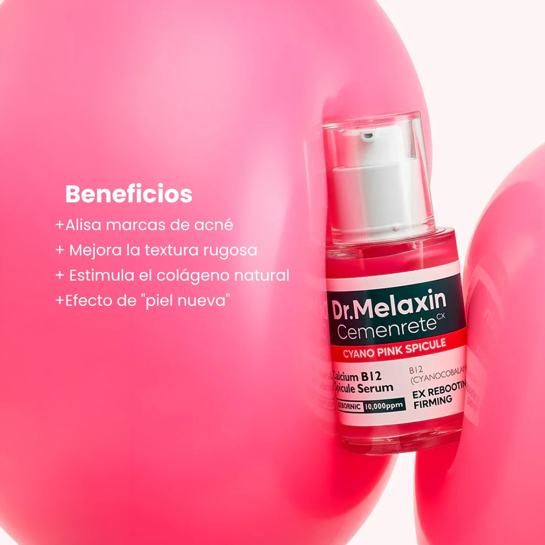 Dr. Melaxin Cemenrete Cyano Pink Spicule Serum – Sérum Rosa con Espículas 30 ml