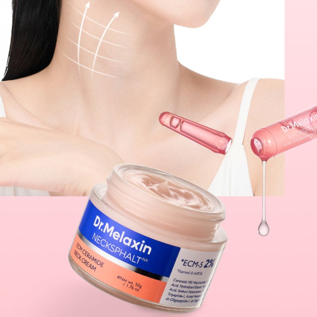 Dr. Melaxin Nexcksphalt ECM Ceramide Neck Cream – Reafirmante para Cuello y Escote 50 g