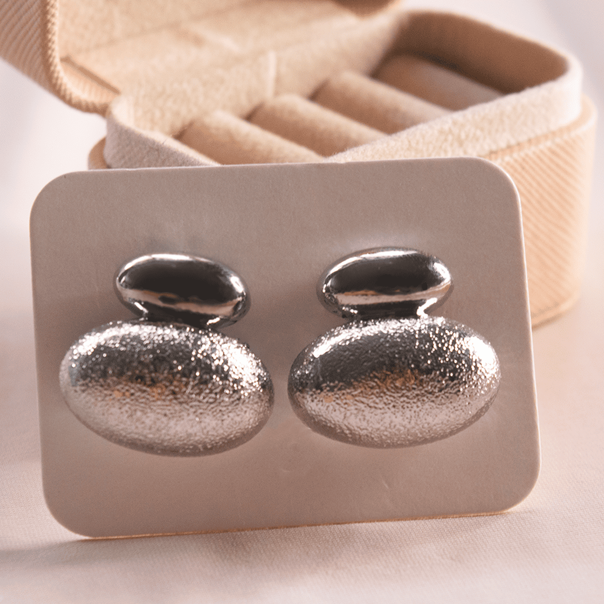 Aretes Piedra y Brillo
