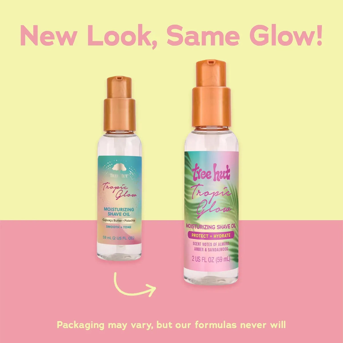 Tree Hut Aceite Hidratante Para Afeitar Tree Hut Tropic Glow, 59ml