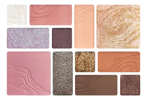 L.A. Girl Paleta 12 Sombras Iluminador Ojos Rostro Beauphoria