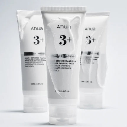 Anua - Crema 3+ Ceramide Panthenol para barrera cutánea no comedogénica