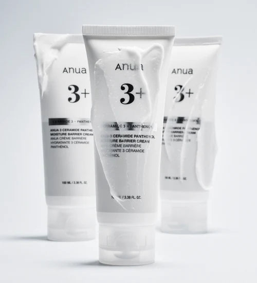 Anua - Crema 3+ Ceramide Panthenol para barrera cutánea no comedogénica