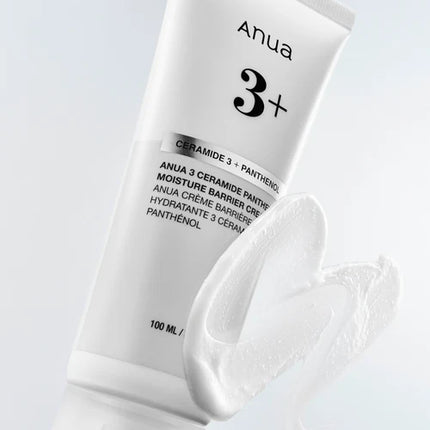 Anua - Crema 3+ Ceramide Panthenol para barrera cutánea no comedogénica