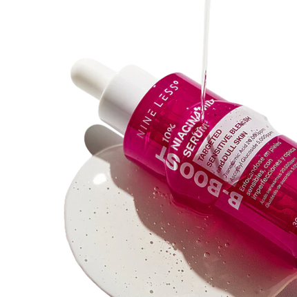Nineless B-Boost Suero de Niacinamida 10% con Ácido tranexámico y glutatión 30ml