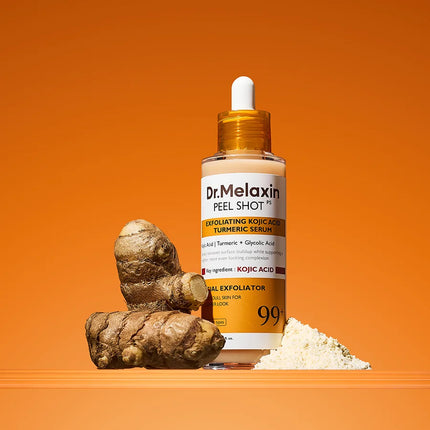 Dr.Melaxin Peel Shot Exfoliating Kojic Acid Turmeric Serum 80ml